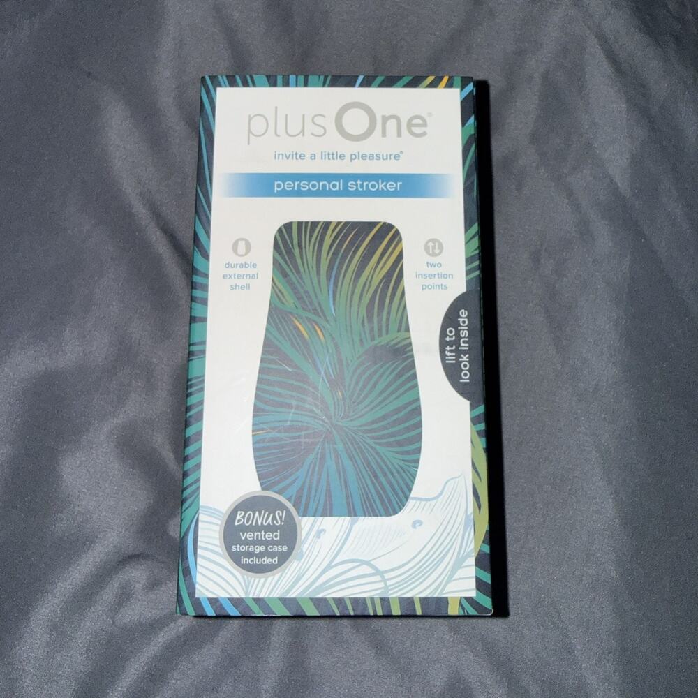 Plus One Personal Stroker WITH Vented Storage Case Included BRAND NEW